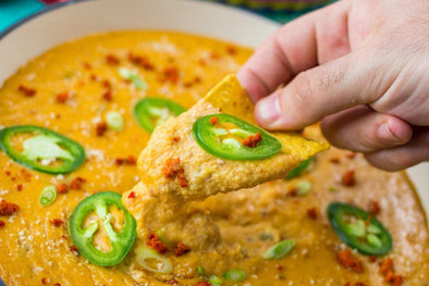 Chorizo, Queso & Tequila Combine For A LIT New Year's Party Dip-CA LIMITED