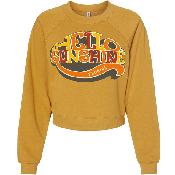 Hello Sunshine Florida Raglan Sweater