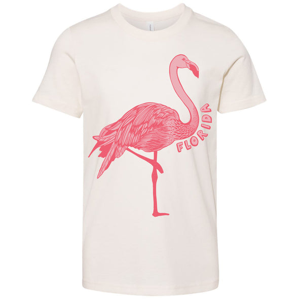 Flamingo Florida Youth Tee