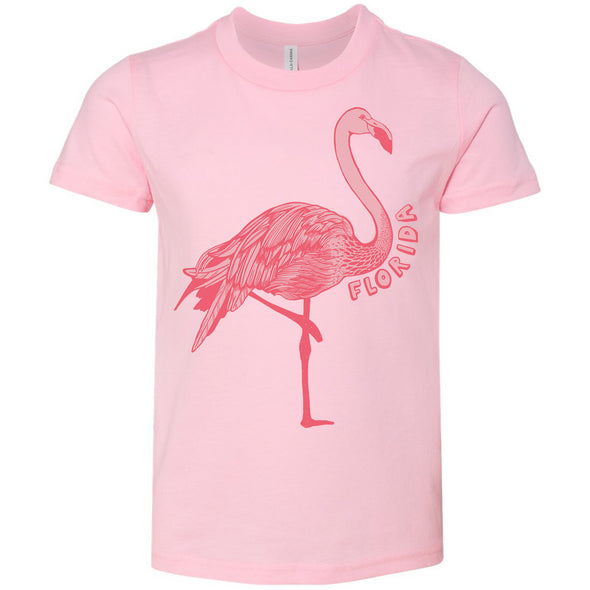 Flamingo Florida Youth Tee