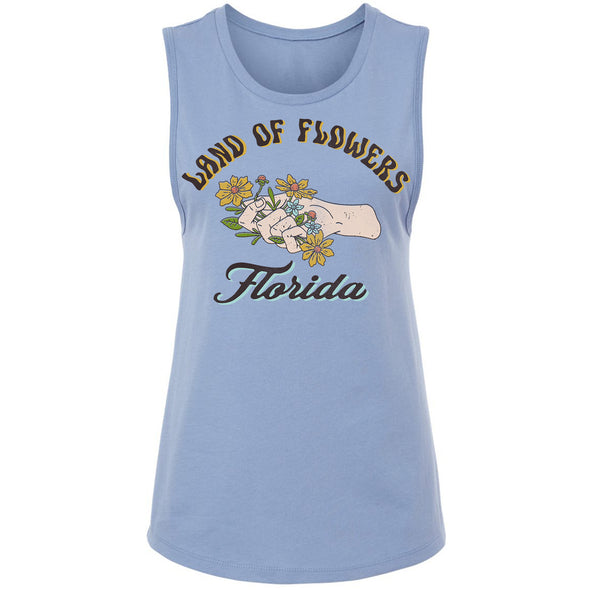 Land of Flowers Florida Muscle Tank