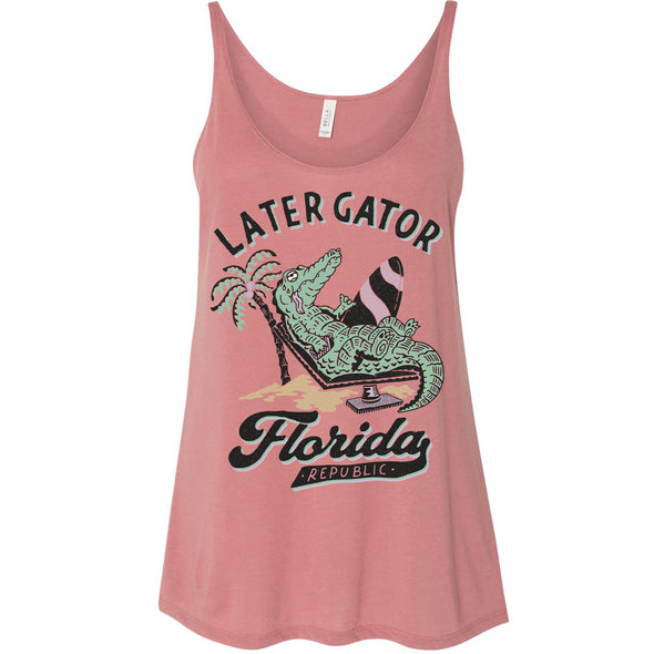Later Gator Florida Flowy Tank