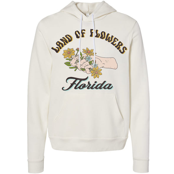 Land of Flowers Florida Pullover Hoodie