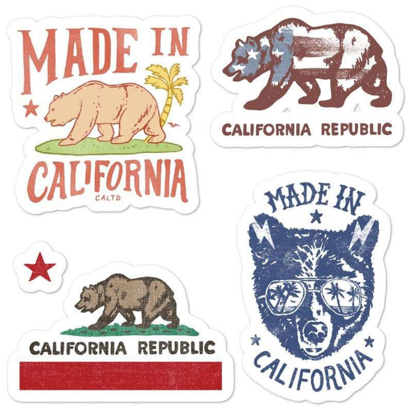 CA Republic Sticker Pack-CA LIMITED