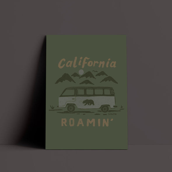 CA Roamin' Olive Poster-CA LIMITED