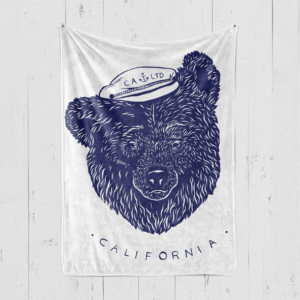 CA Sailor Bear Blanket-CA LIMITED