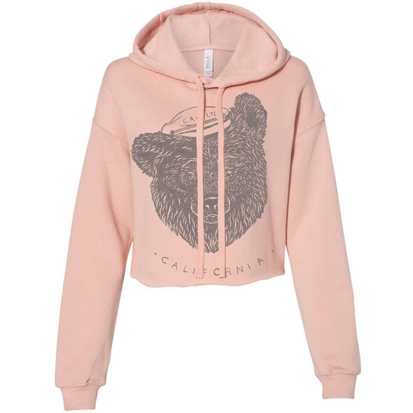CA Sailor Bear Cropped Hoodie-CA LIMITED