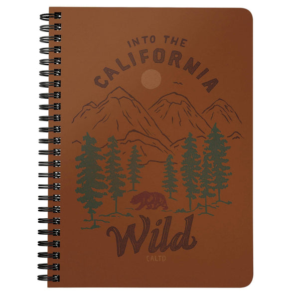 CA Wild Orange Spiral Notebook-CA LIMITED