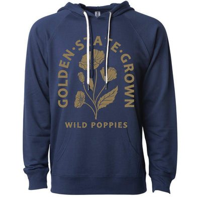 CA Wild Poppies Raglan Hoodie-CA LIMITED