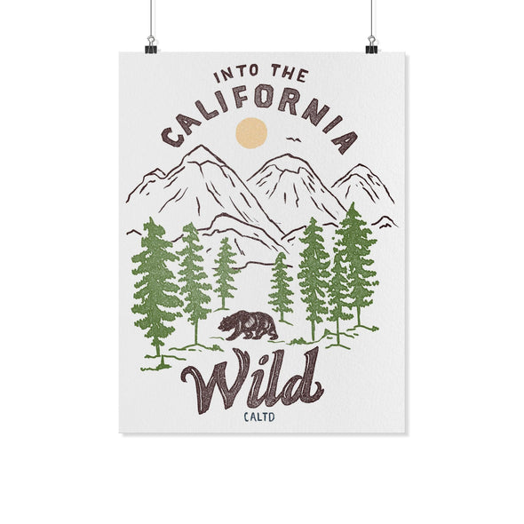CA Wild White Poster-CA LIMITED