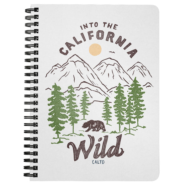 CA Wild White Spiral Notebook-CA LIMITED