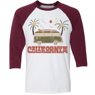 Cali Van Baseball Tee-CA LIMITED