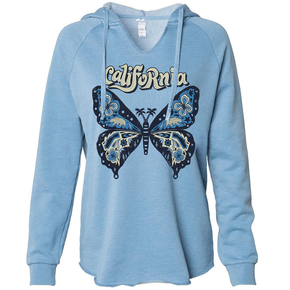 California Butterfly Blue Tunic-CA LIMITED