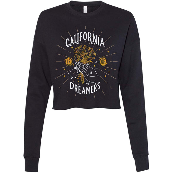California Dreamers Cropped Sweater-CA LIMITED