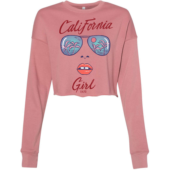 California Girl Glasses Cropped Sweater-CA LIMITED