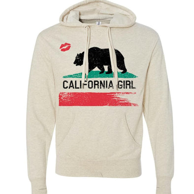 California Girl Ivory Hoodie-CA LIMITED