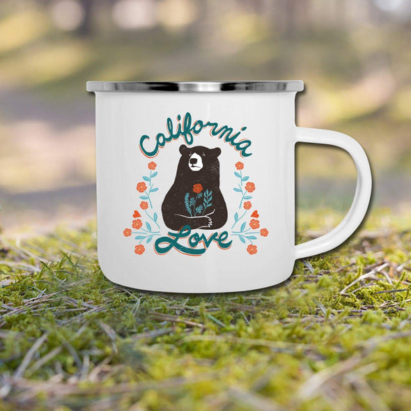 California Love Bear Camper Mug-CA LIMITED