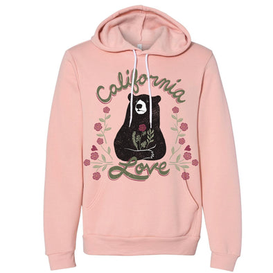 California Love Bear Pullover Hoodie-CA LIMITED