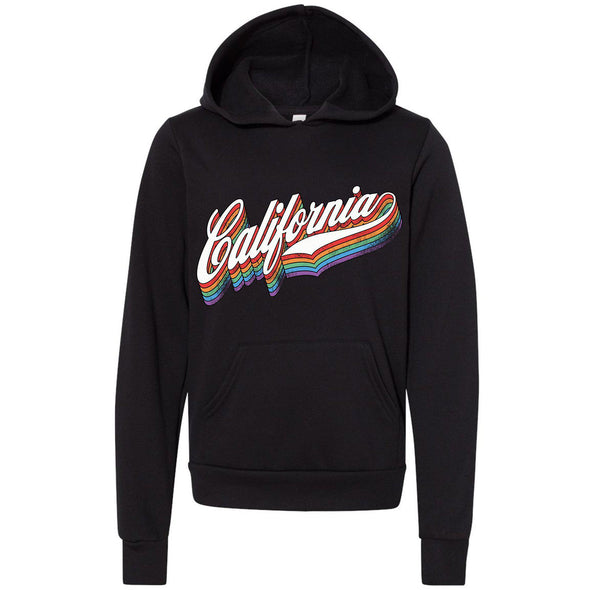 California Rainbow Youth Hoodie-CA LIMITED
