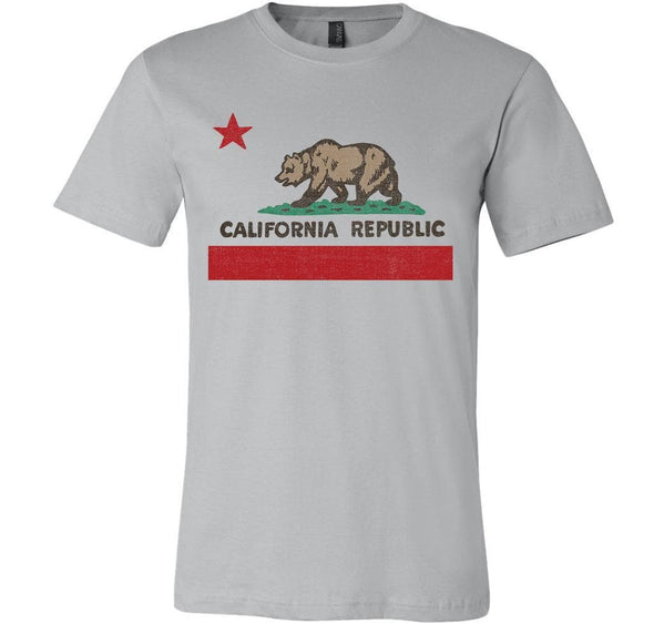 California Republic State Flag Tee-CA LIMITED