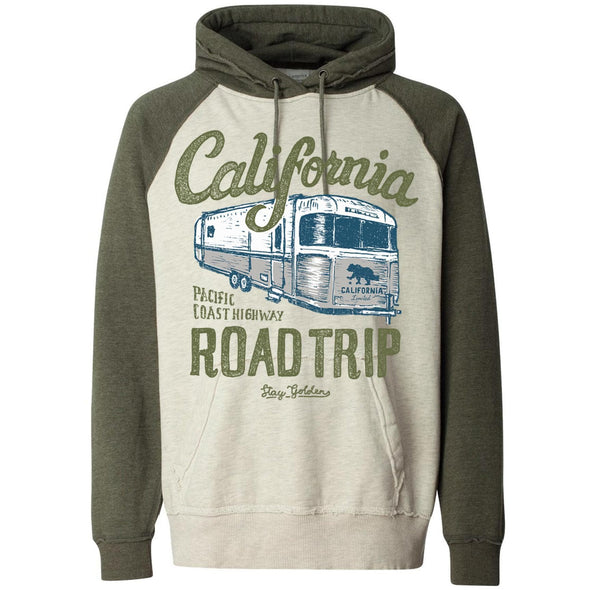 California Roadtrip Raglan Hoodie-CA LIMITED