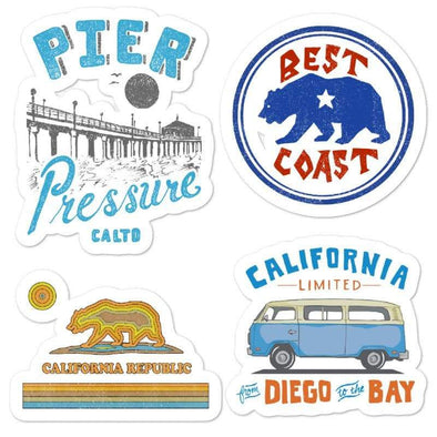 Coastal Sticker Pack-CA LIMITED