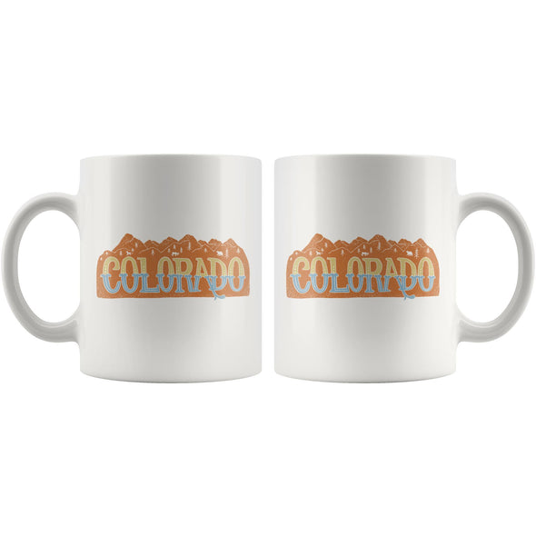 Colorado Mountains Ceramic Mug-CA LIMITED