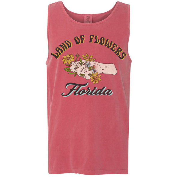 Land of Flowers Florida Men's Tank