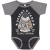Desert Guard Texas Baseball Baby Onesie-CA LIMITED