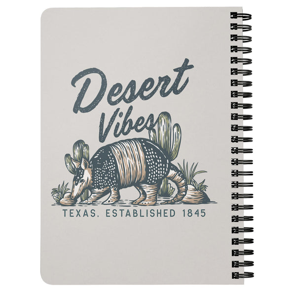 Desert Vibes Texas Cream Notebook-CA LIMITED