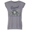 Desert Vibes Texas Rolled Sleeve Tank-CA LIMITED