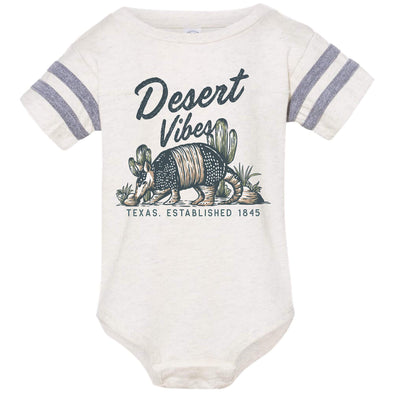 Desert Vibes Texas Stripes Baby Onesie-CA LIMITED