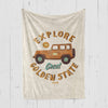 Explore The Golden State Blanket-CA LIMITED