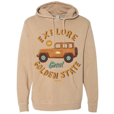 Explore The Golden State Pullover Hoodie-CA LIMITED