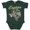 Explore the Road Texas Baby Onesie-CA LIMITED