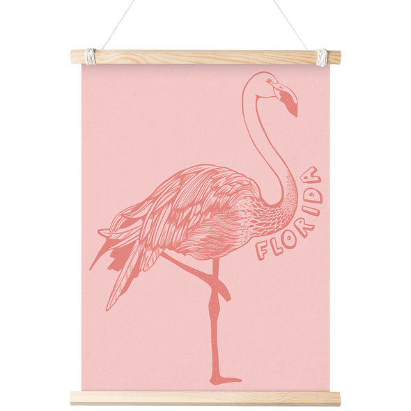 Flamingo Florida Pink Poster