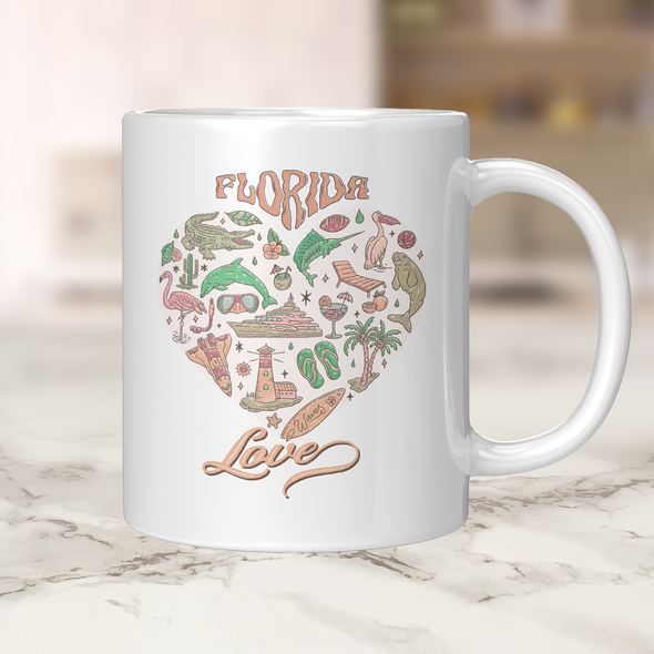 Florida Love Ceramic Mug
