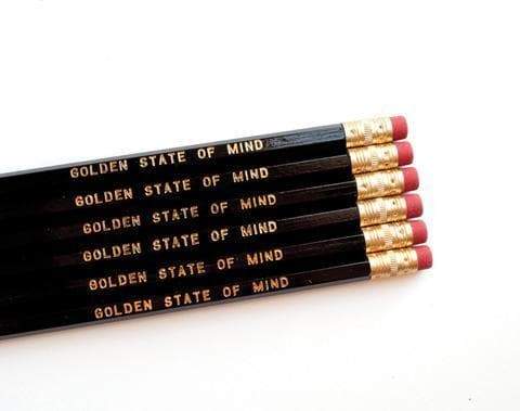 Golden State of Mind Pencil Set-CA LIMITED
