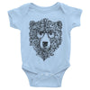 Hipster Bear Baby Onesie-CA LIMITED
