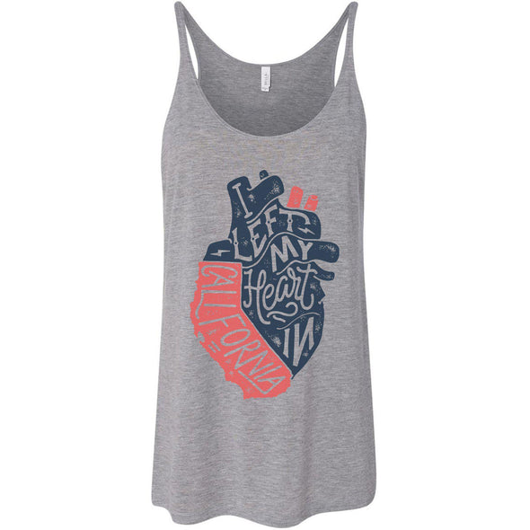 I Left My Heart In CA Flowy Tank-CA LIMITED