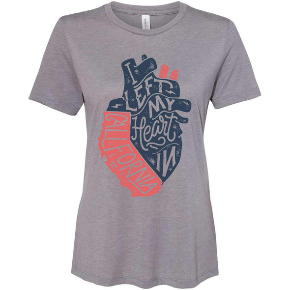 I Left My Heart In CA Tee-CA LIMITED