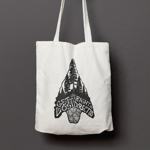 Lost In The Right Direction Tote Bag-CA LIMITED