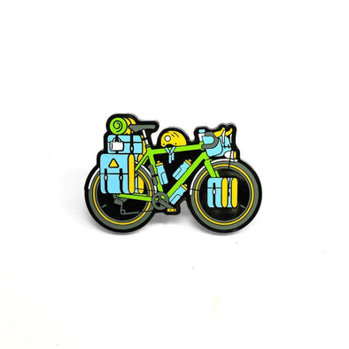 Lost Lust Supply Fully Loaded Bike Pin-CA LIMITED