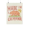Made in California Cream Poster-CA LIMITED
