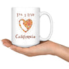 P.S. I Love California Mug-CA LIMITED