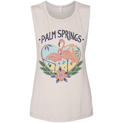 Palm Springs Muscle Tank-CA LIMITED