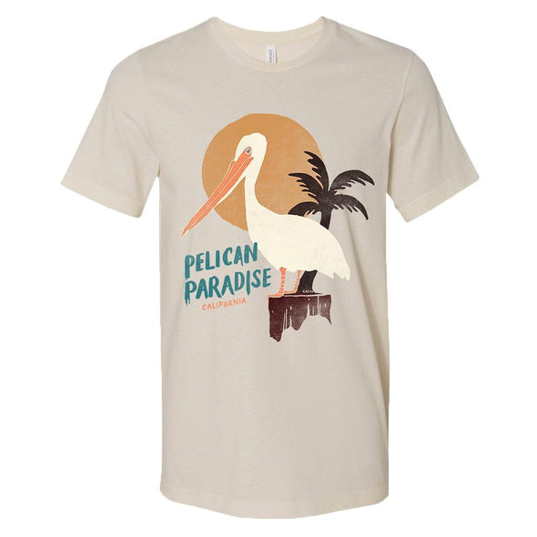 Pelican Paradise Soft Cream Tee-CA LIMITED