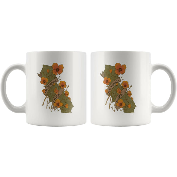 Poppies CA Love Mug-CA LIMITED