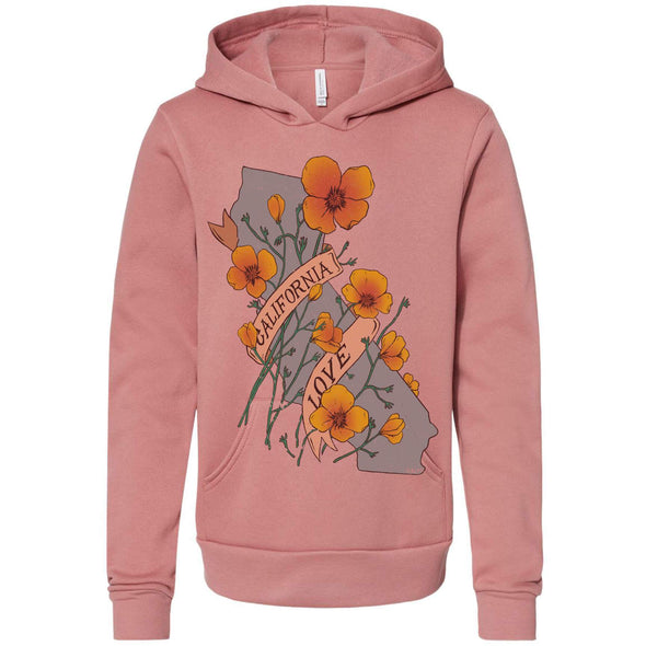 Poppies CA Love Youth Hoodie-CA LIMITED