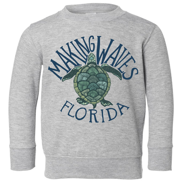 Sea Turtle Florida Toddlers Sweater